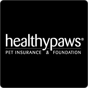 Healthy Paws Pet Insurance Logo - White
